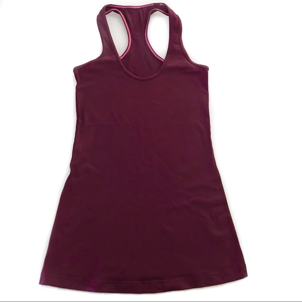 Lululemon maroon tank top - Picture 2 of 3